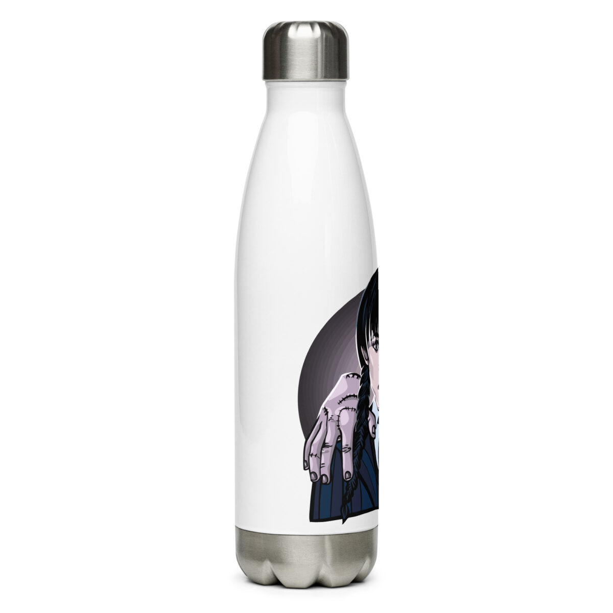 stainless steel water bottle white 17oz right 64a303a312922