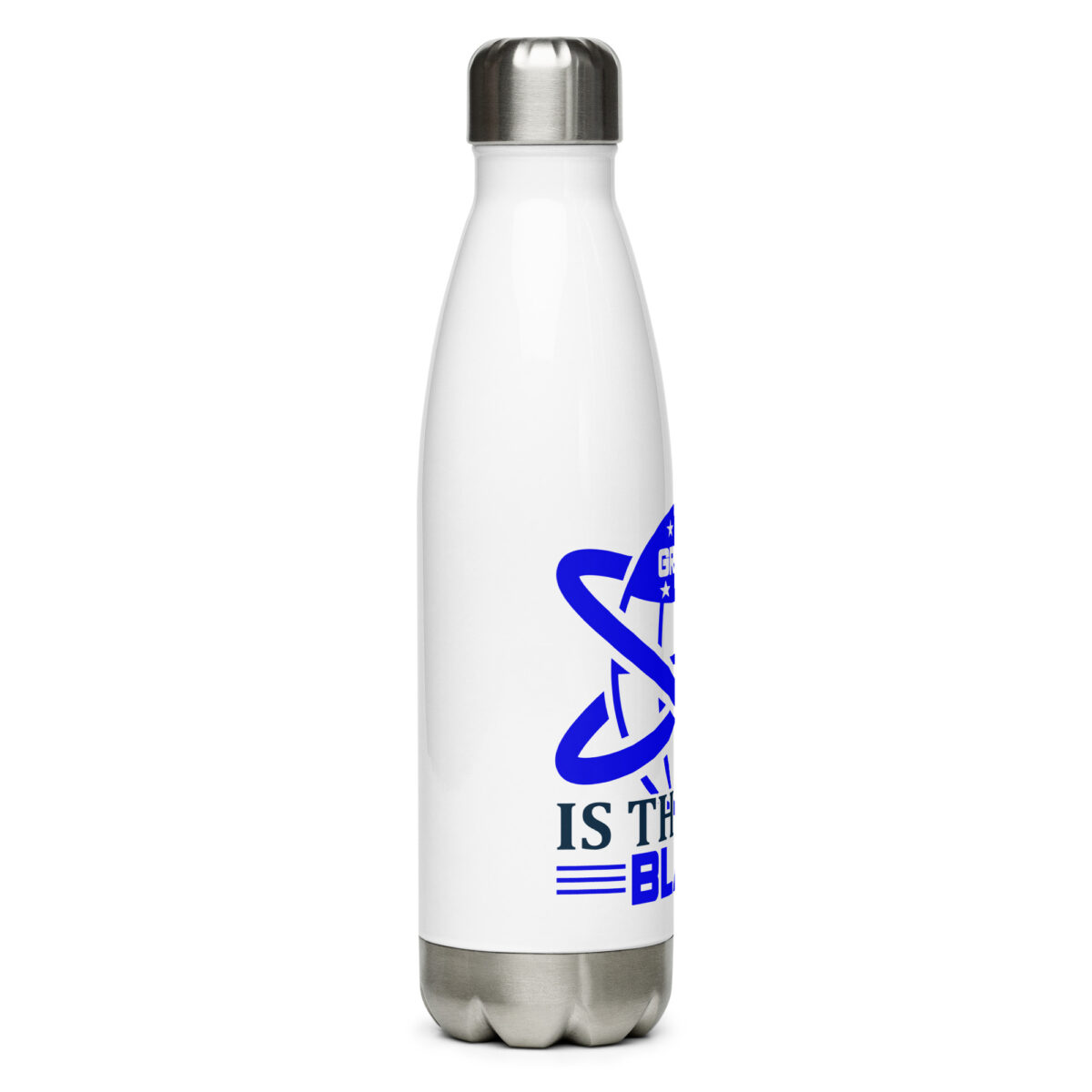 stainless steel water bottle white 17oz right 64a40194a4bbf