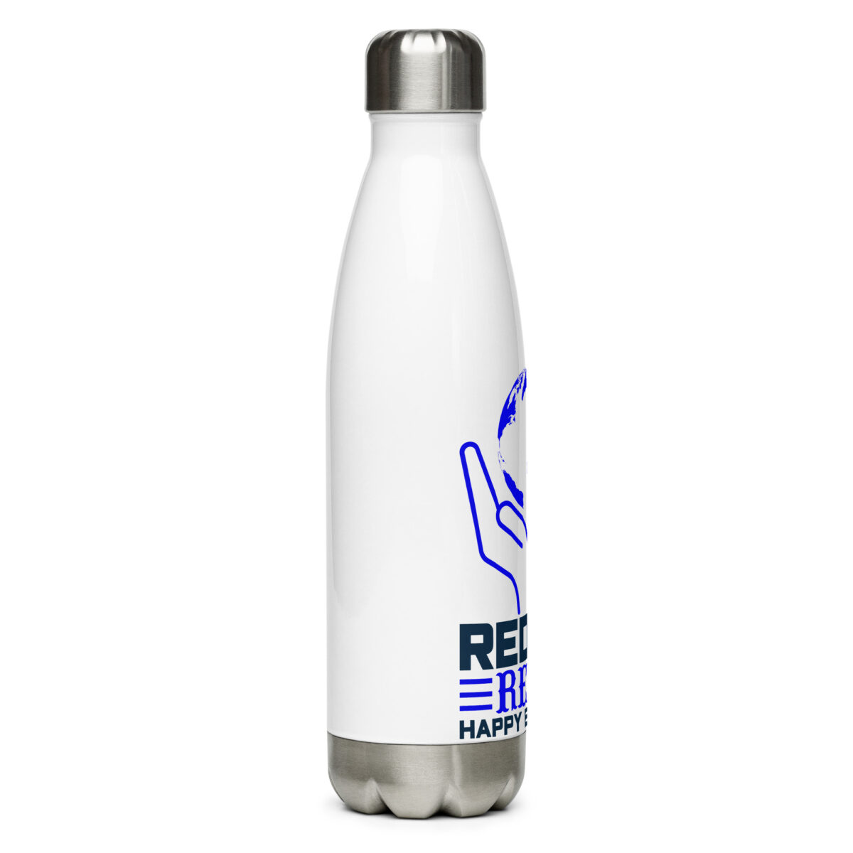 stainless steel water bottle white 17oz right 64a402415ad17