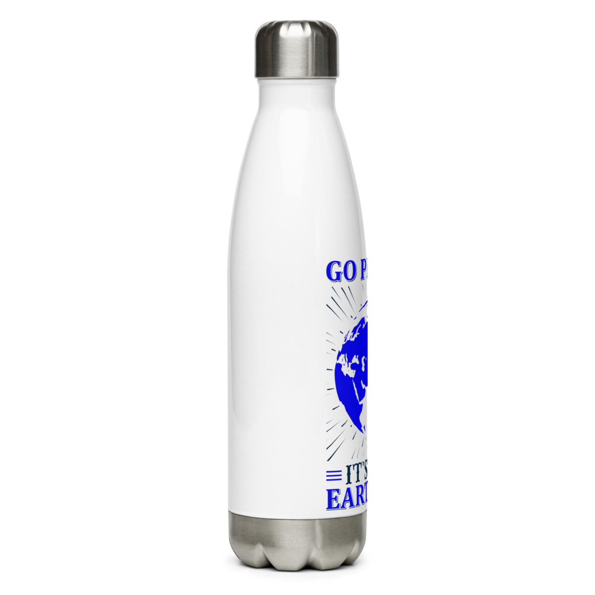 stainless steel water bottle white 17oz right 64a404778755b