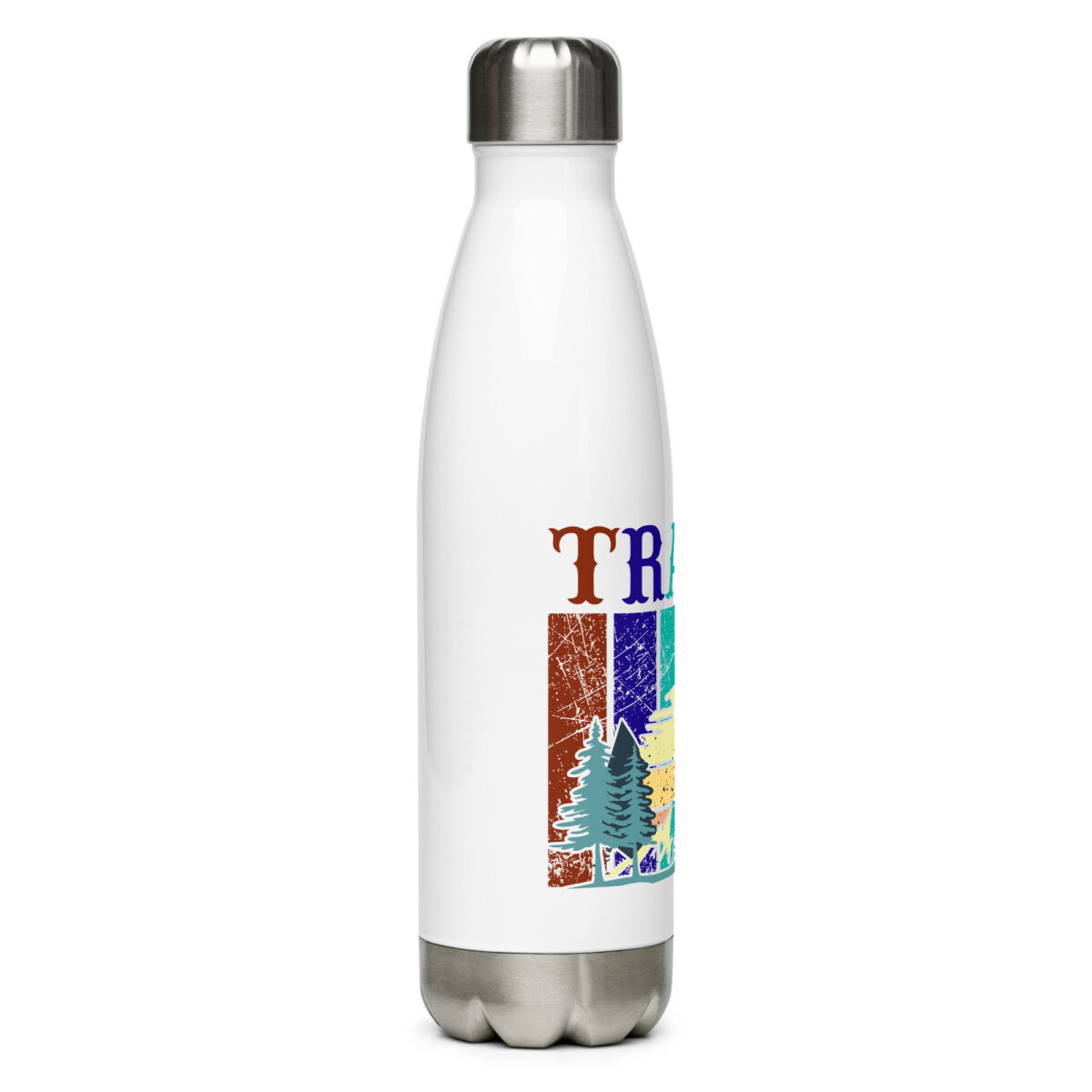 stainless steel water bottle white 17oz right 64a411cd4fac2