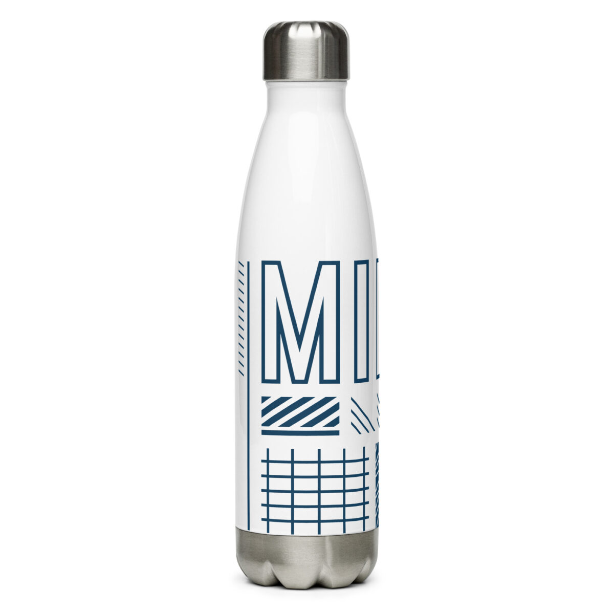 stainless steel water bottle white 17oz right 64a698e45a943