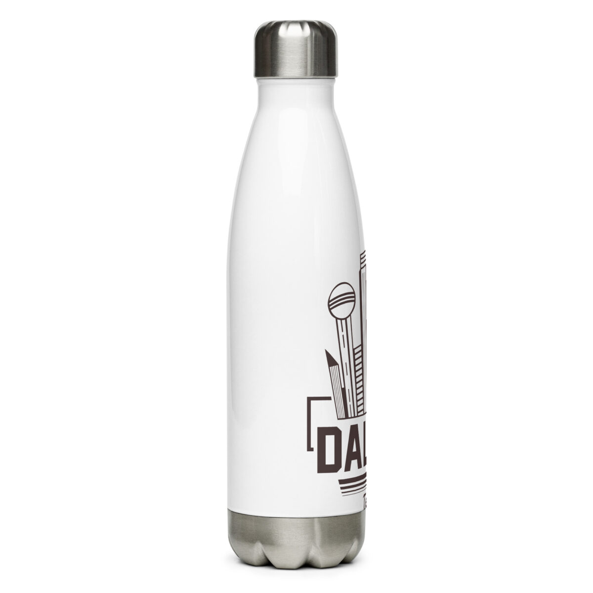 stainless steel water bottle white 17oz right 64a6a5bb2aa69