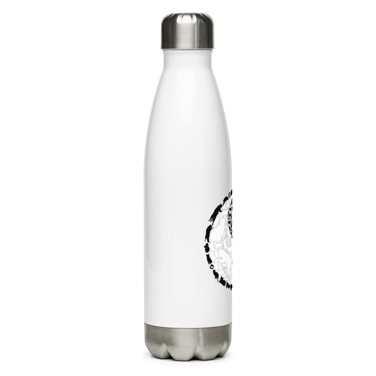 stainless steel water bottle white 17oz right 64abf10896d2d