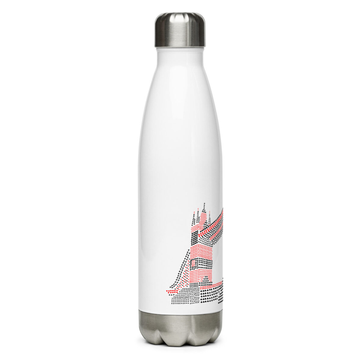 stainless steel water bottle white 17oz right 64abf77bc0b47