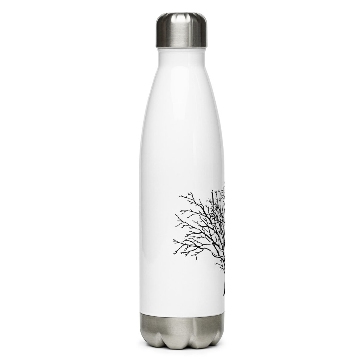 stainless steel water bottle white 17oz right 64ac03324ebe8