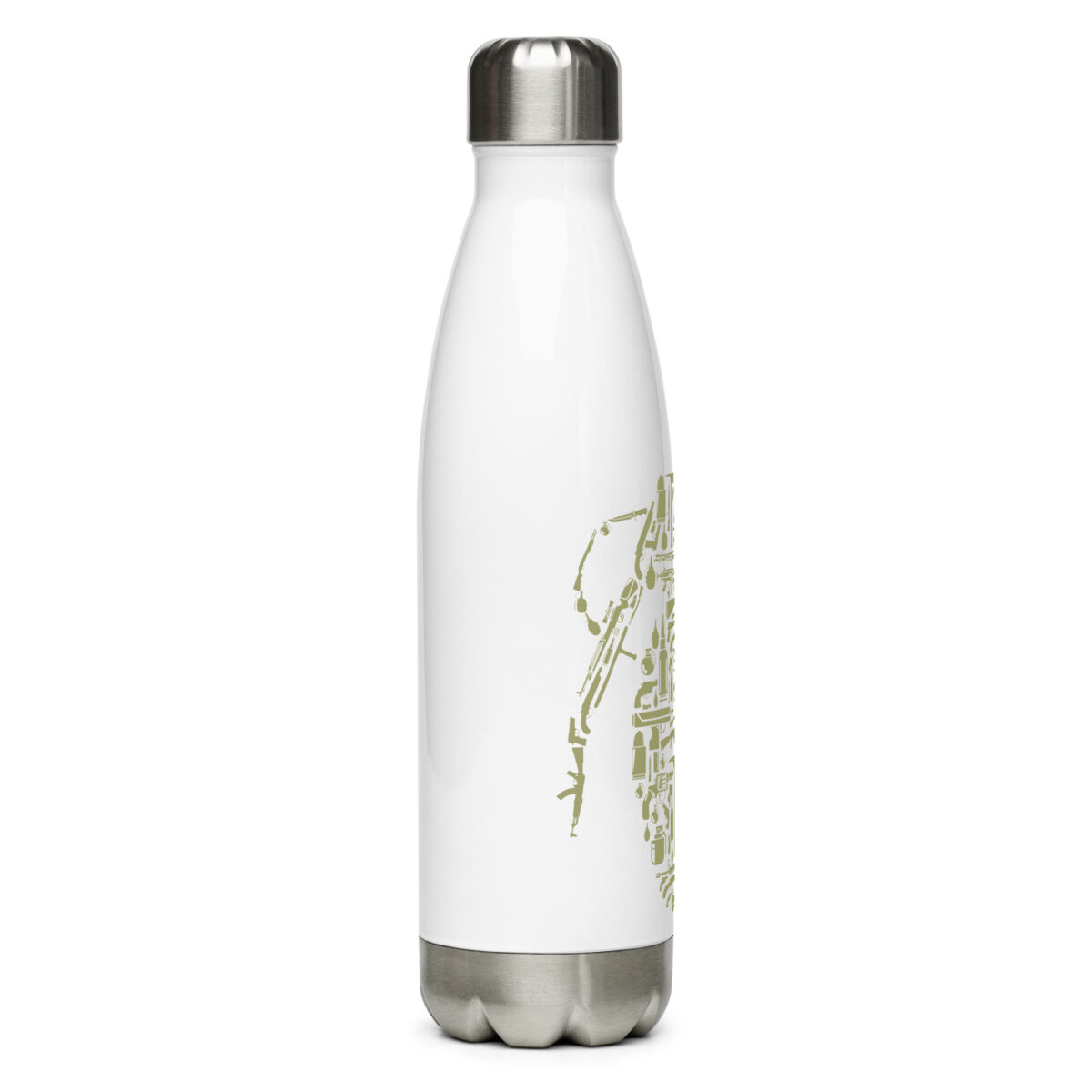 stainless steel water bottle white 17oz right 64ac085a617f4