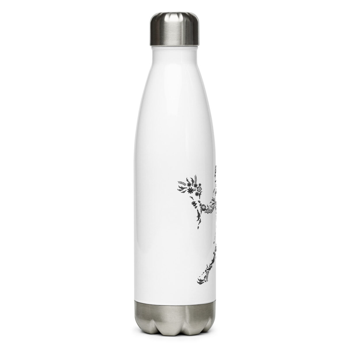 stainless steel water bottle white 17oz right 64ac27e149d36