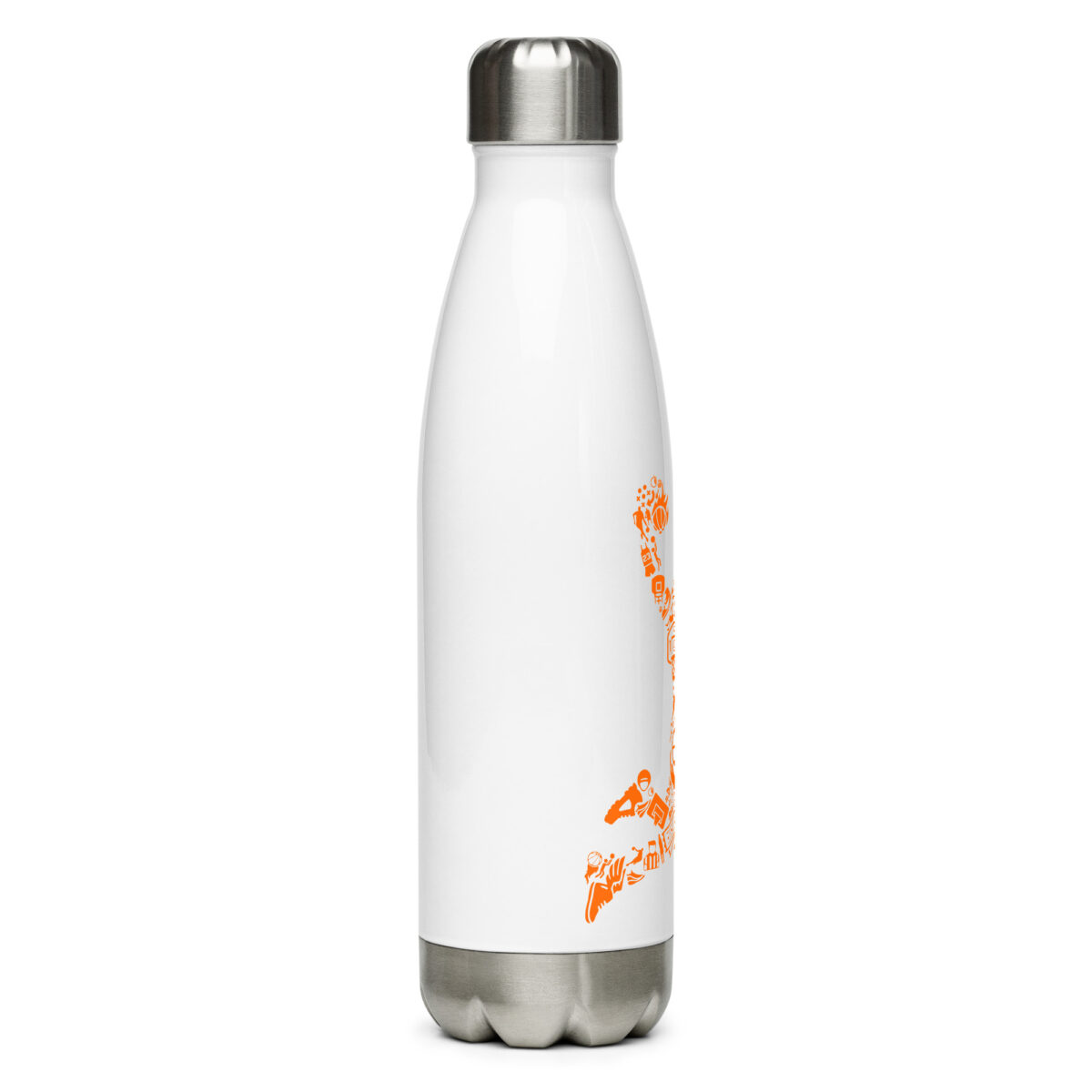 stainless steel water bottle white 17oz right 64ac36c8204db