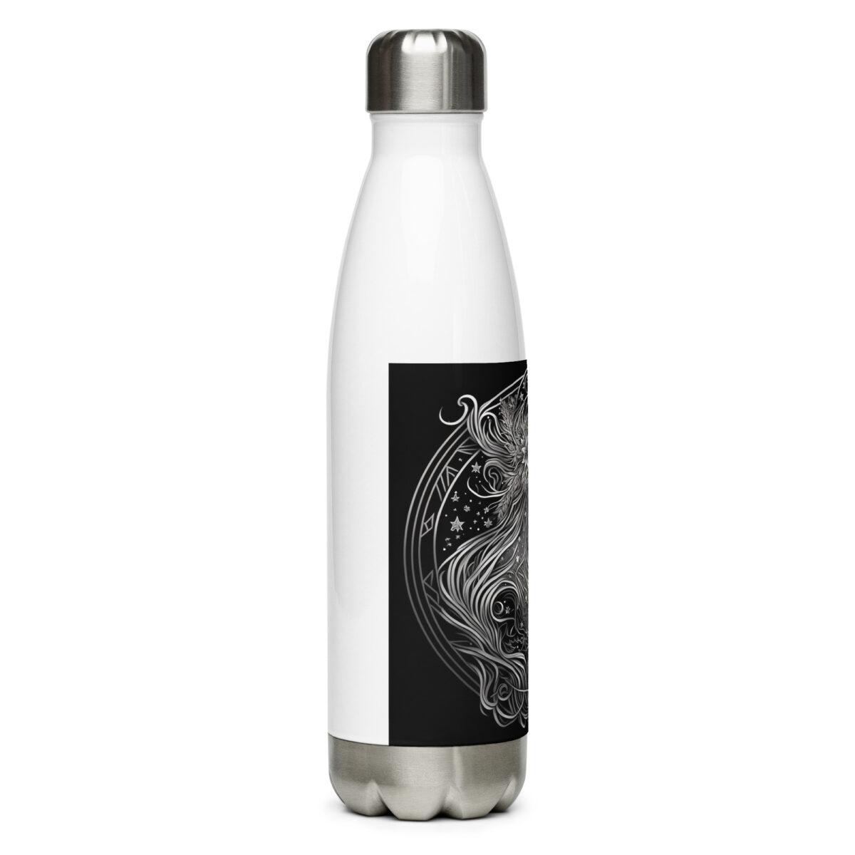 stainless steel water bottle white 17oz right 64ac3ede5038f