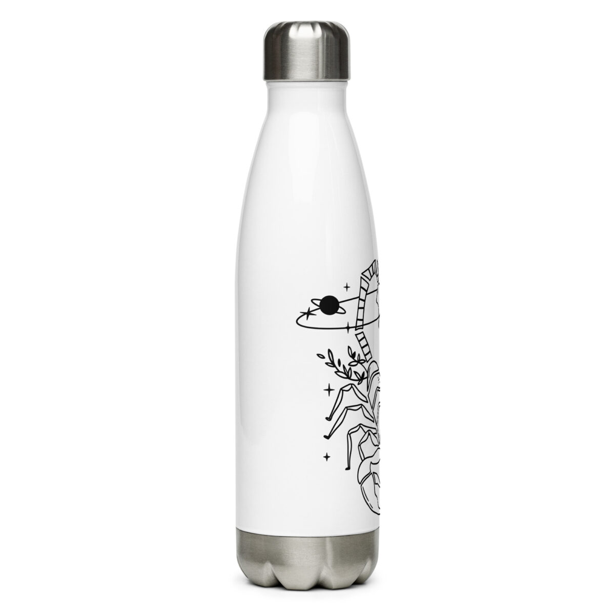 stainless steel water bottle white 17oz right 64ad4bd3a81cf