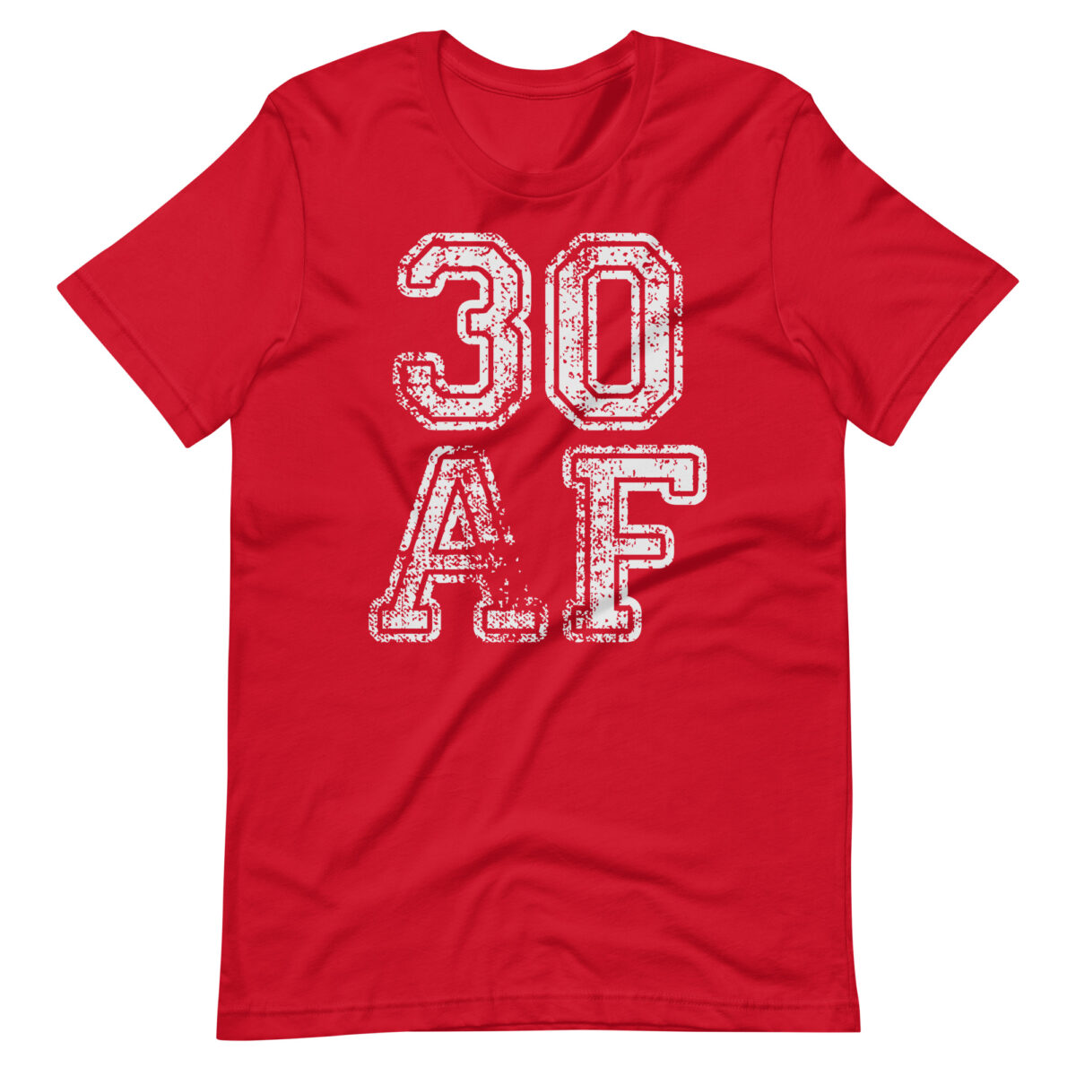 unisex staple t shirt red front 64b022099b6ee