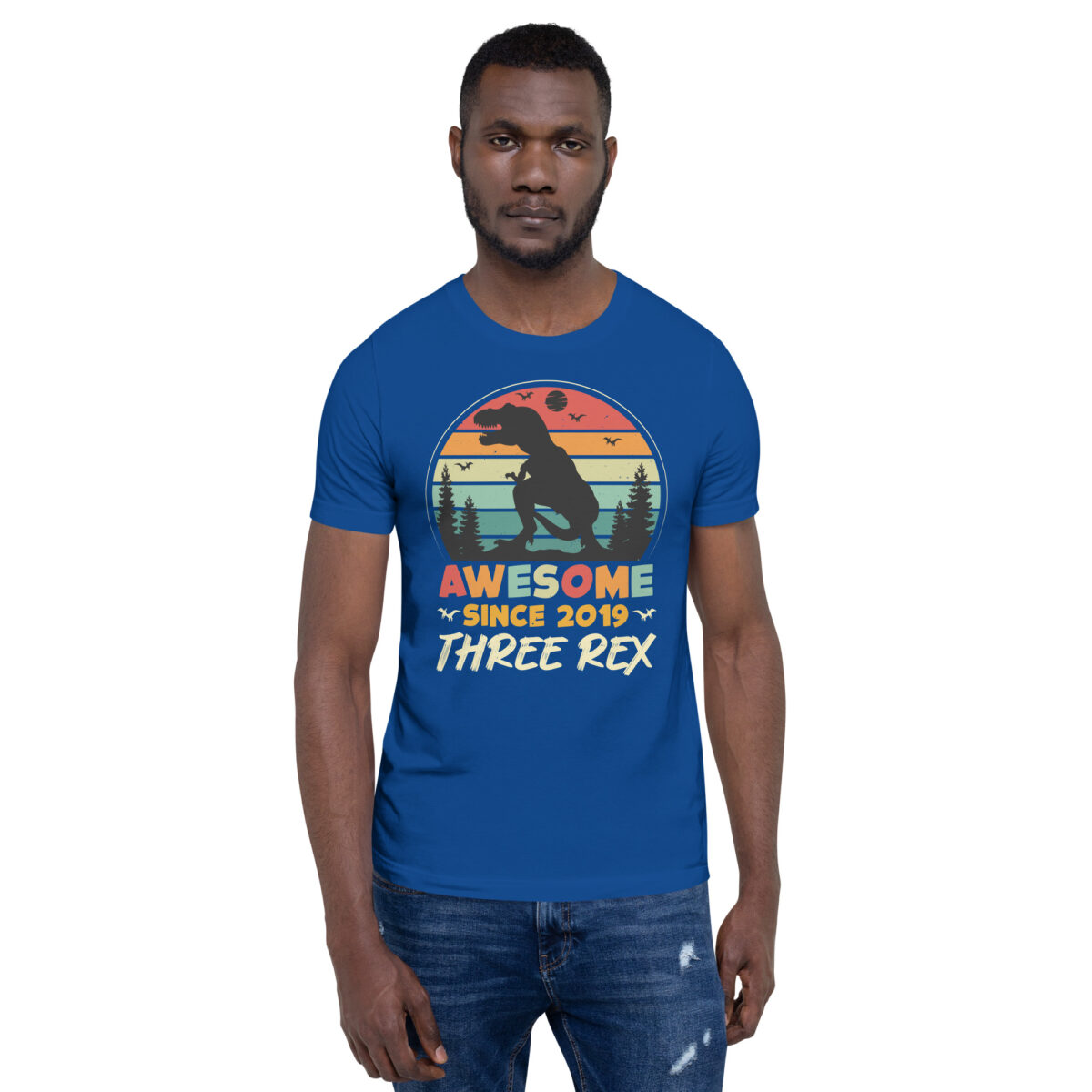 unisex staple t shirt true royal front 64ad99ea02229