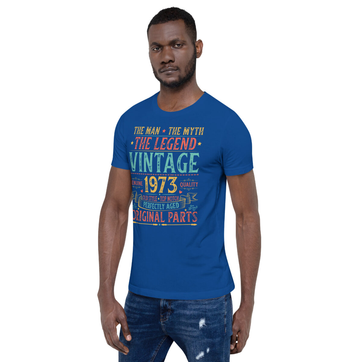 unisex staple t shirt true royal left front 64ad5e970fcfc