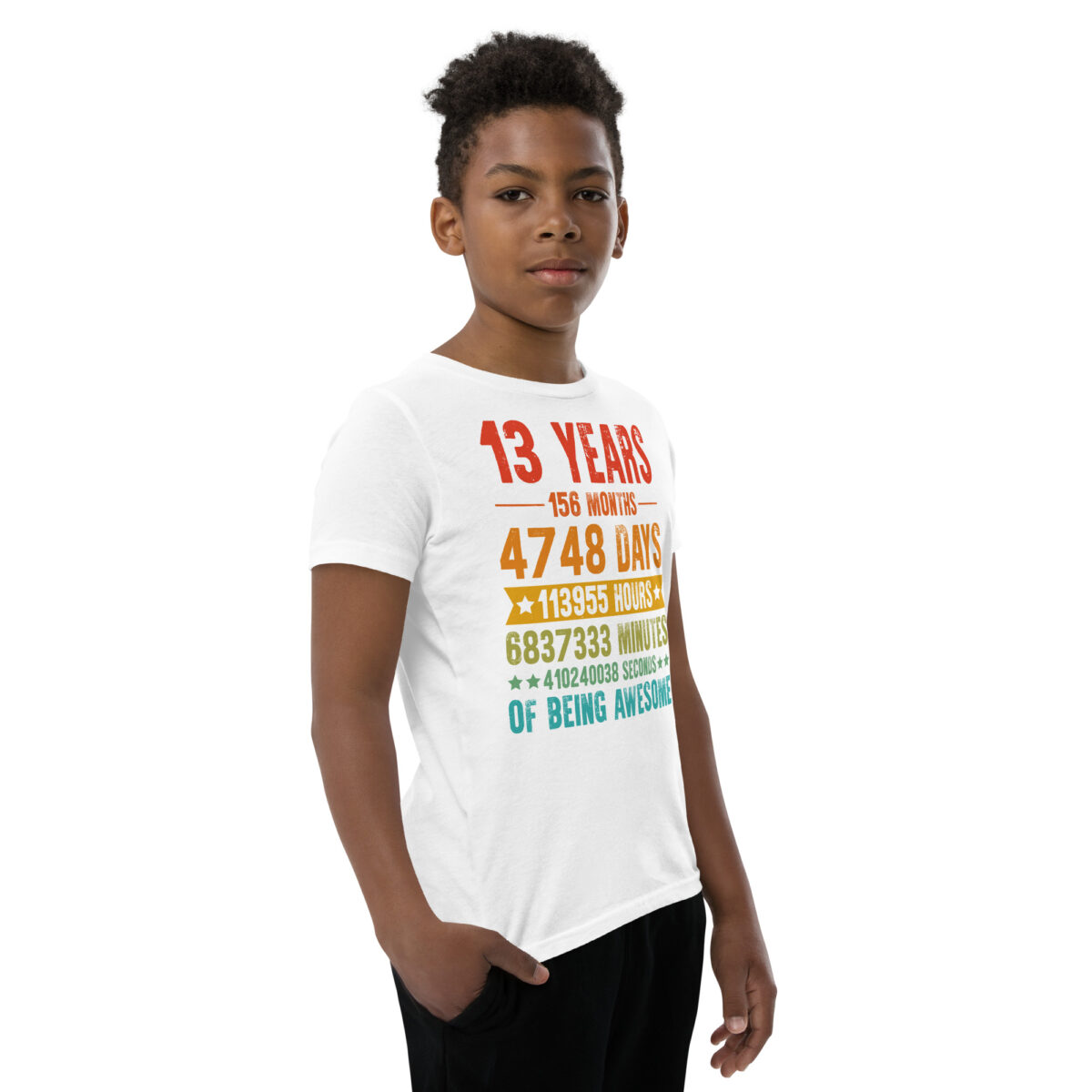 youth staple tee white right front 64b6cfa9083ea