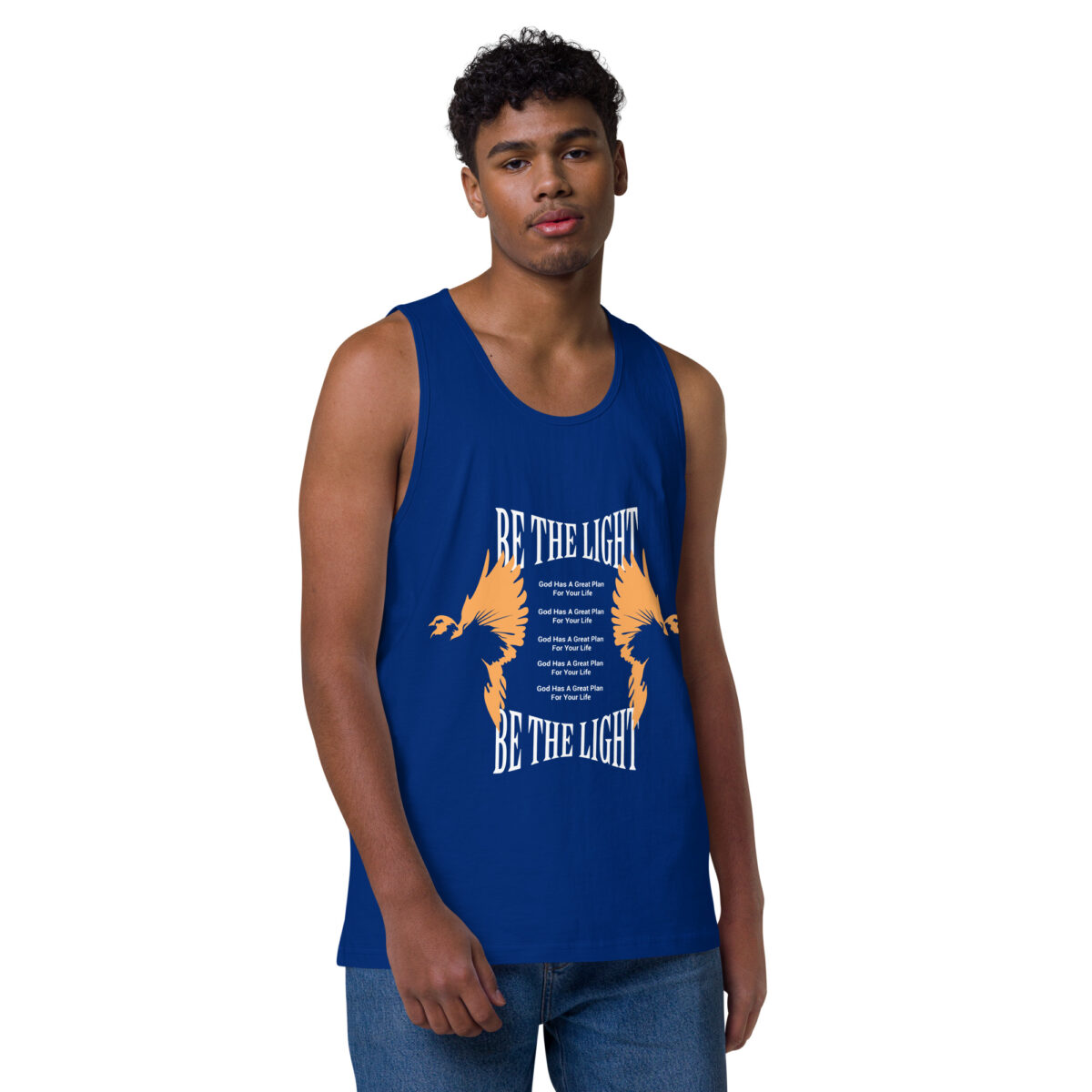 mens premium tank top team royal front 64cbecc77607b