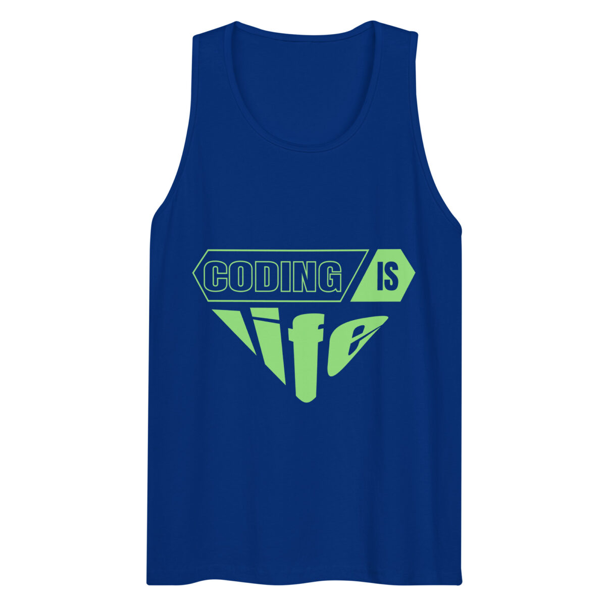 mens premium tank top team royal front 64db872467da6