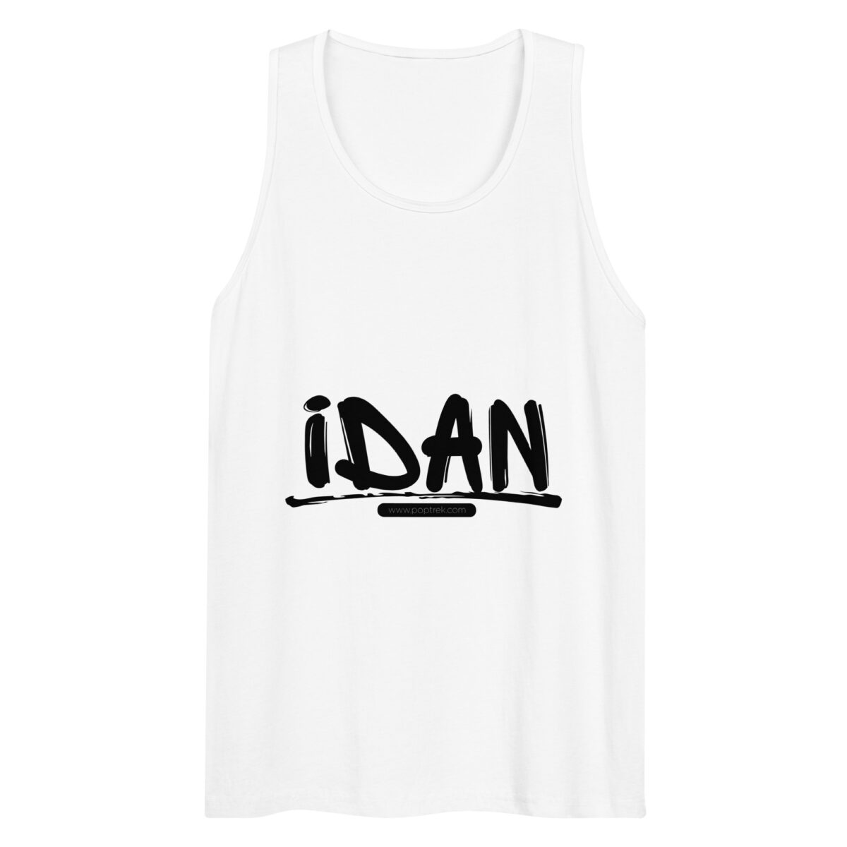 mens premium tank top white front 64ef59d5d2818