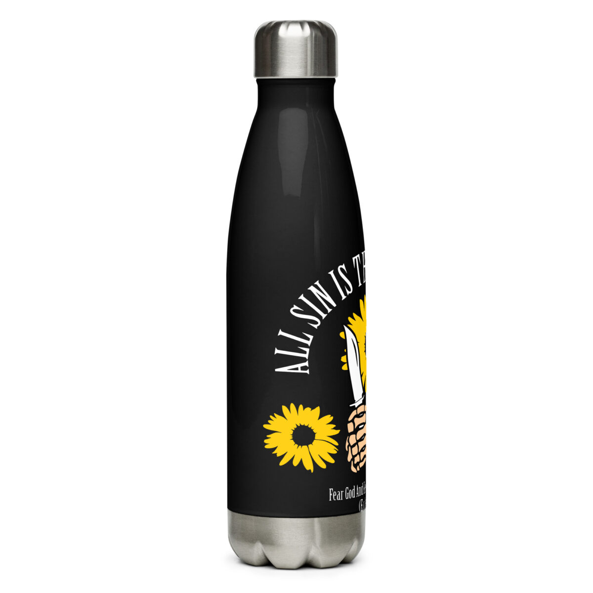 stainless steel water bottle black 17oz right 64cbd28c6b490