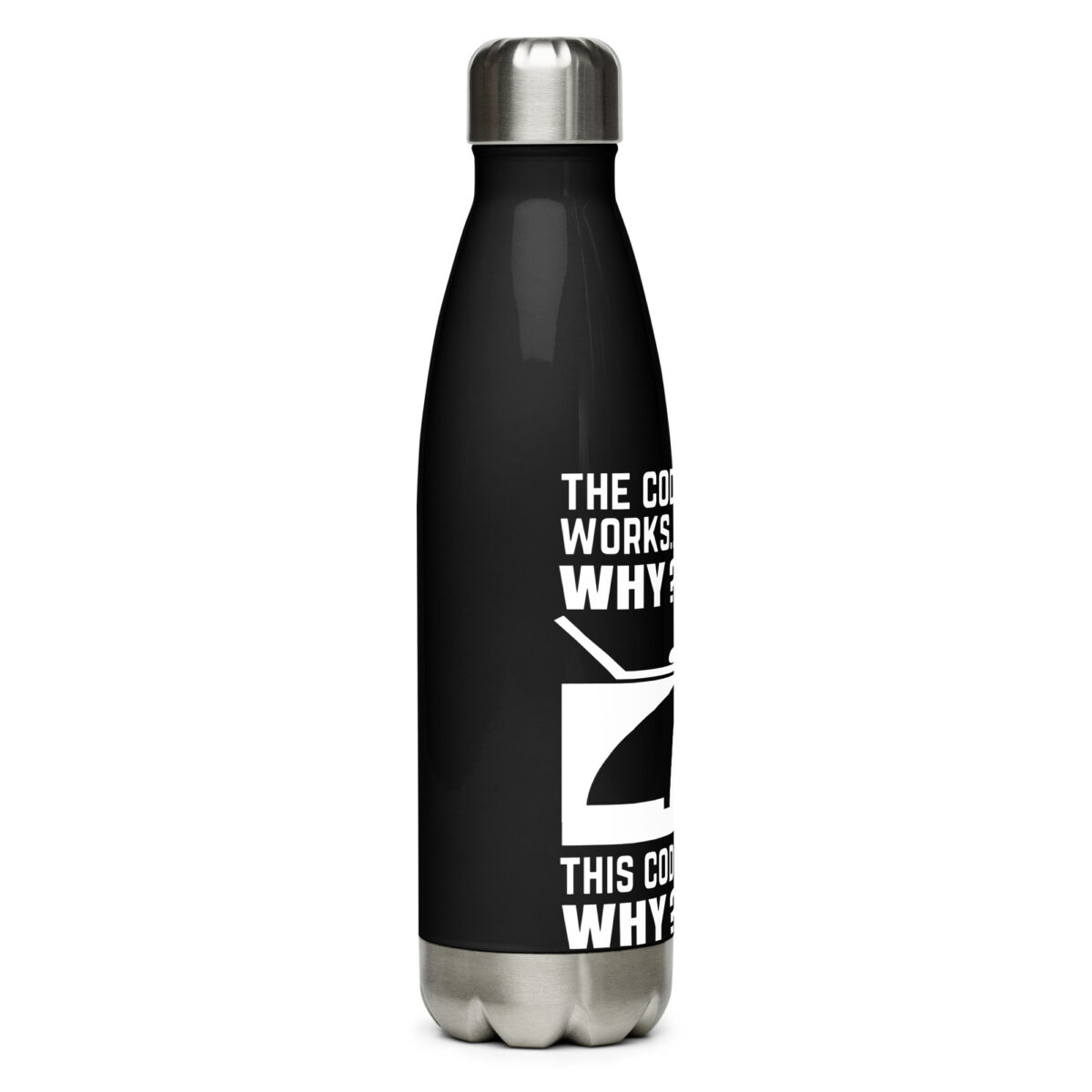 stainless steel water bottle black 17oz right 64dde2a2a9ca5