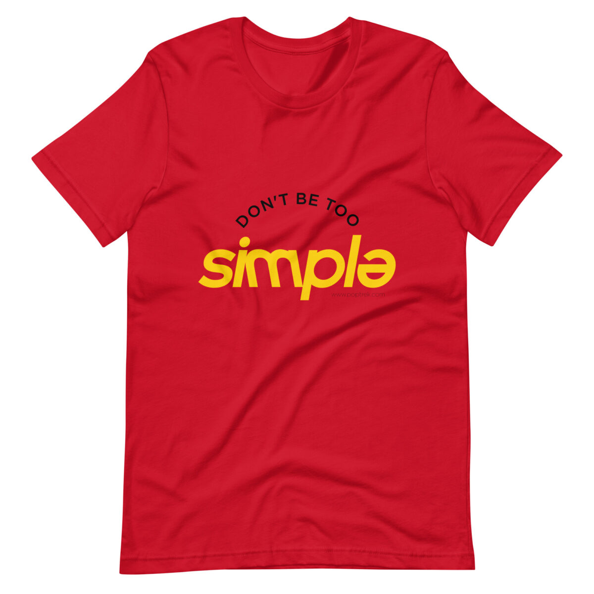 unisex staple t shirt red front 64ef313f31310