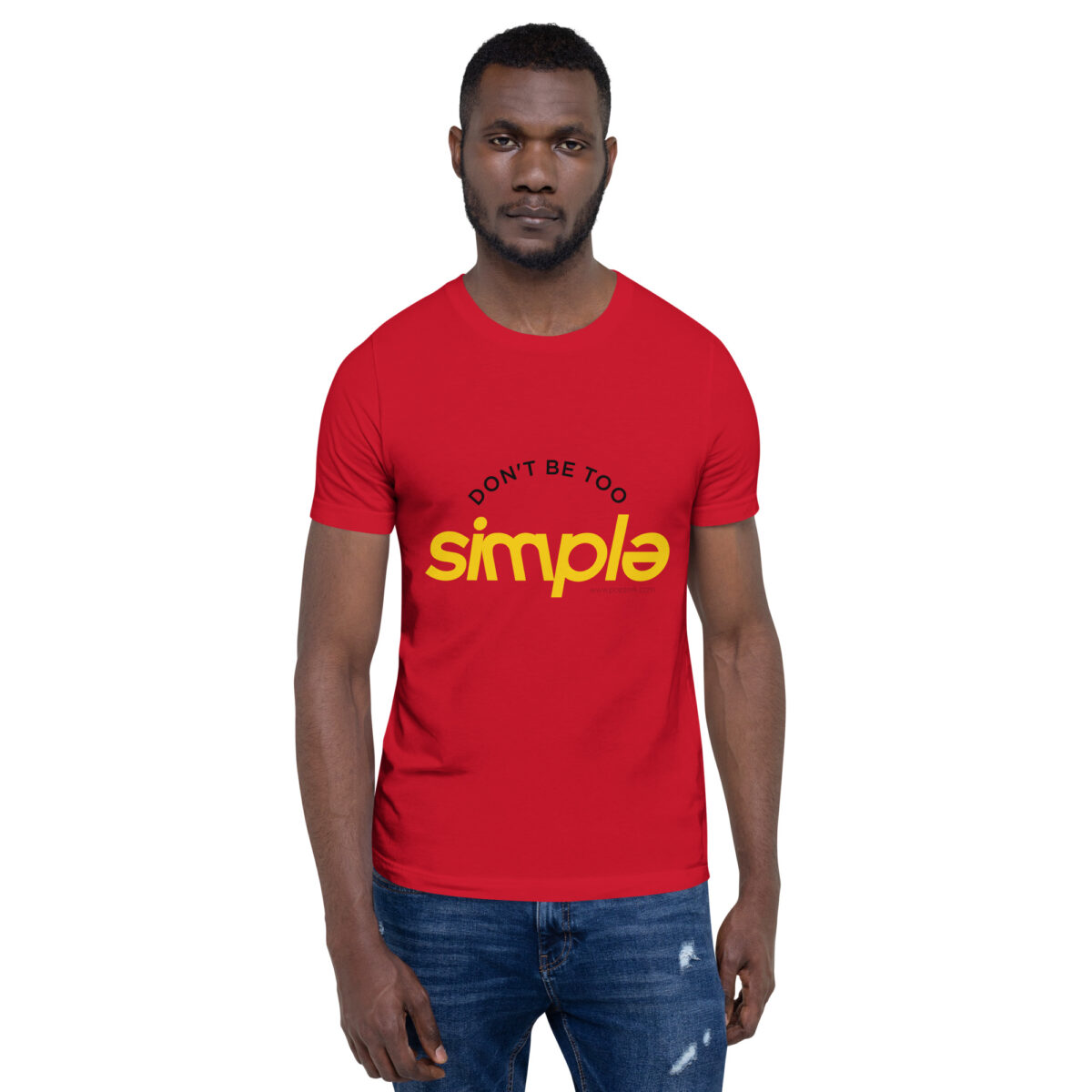 unisex staple t shirt red front 64ef313f32de2