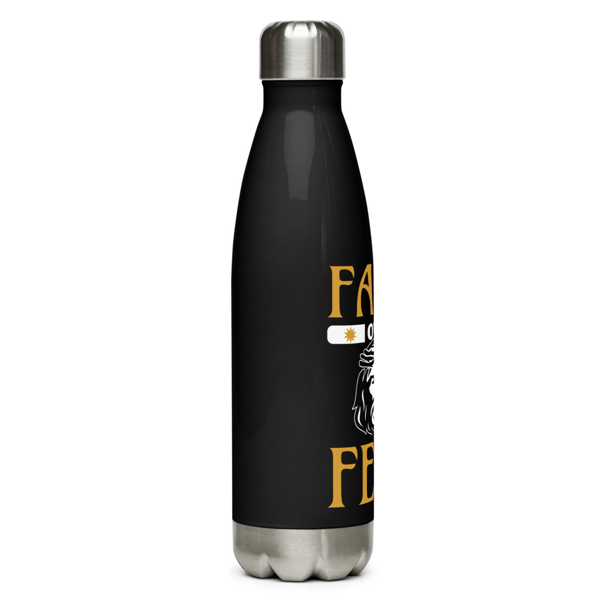 stainless steel water bottle black 17oz right 64f705b669de1