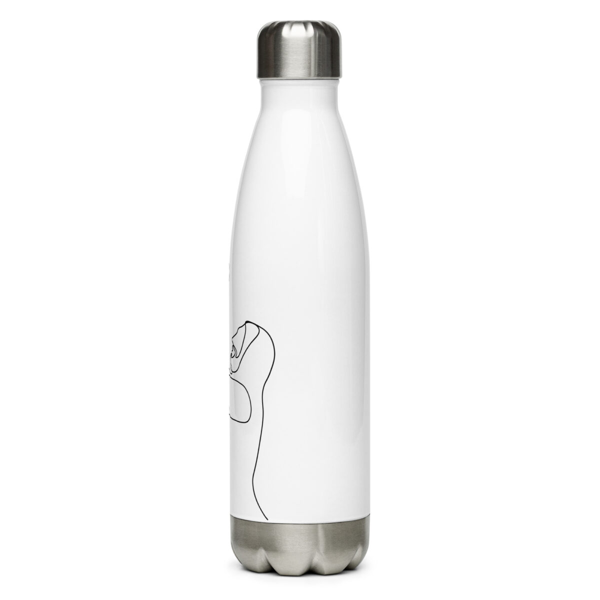 stainless steel water bottle white 17oz left 64f7009eea260