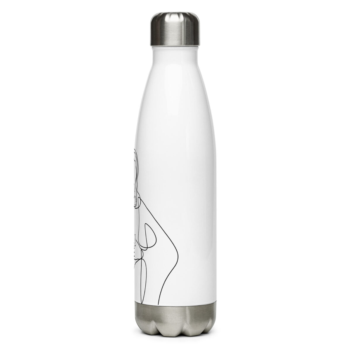 stainless steel water bottle white 17oz left 64f701c5b4627